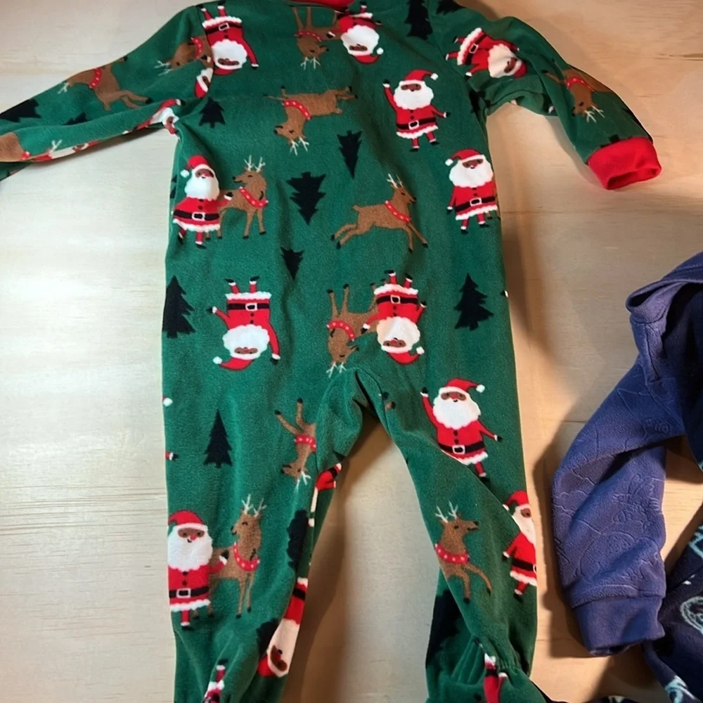 Carter's Festive and Fun Baby Sleepers Trio